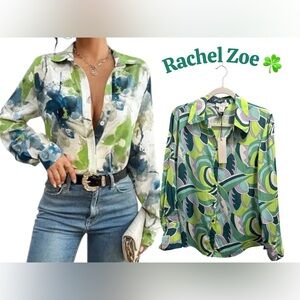 ☘️✨Rachel Roe Retro 60s Glam Blouse – NWT ✨☘️